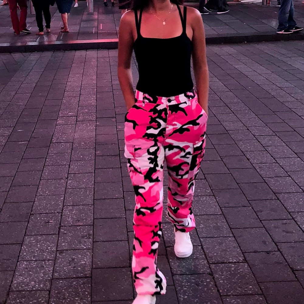 Rothco BDU Pink Camo Cargo Pants